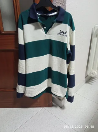 Jersey Lois Verde y Blanco Talla M