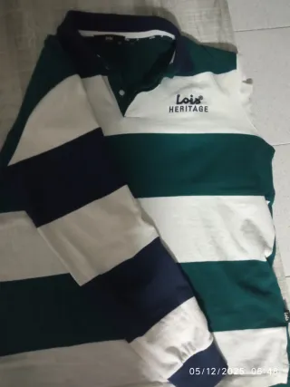 Jersey Lois Verde y Blanco Talla M