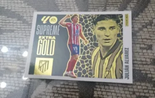 Carta Supreme Extra Gold Julián Álvarez