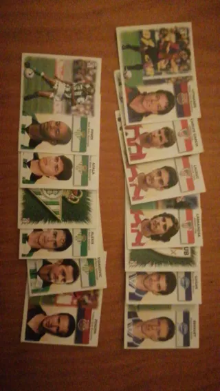 Conjunto di figurine di calcio