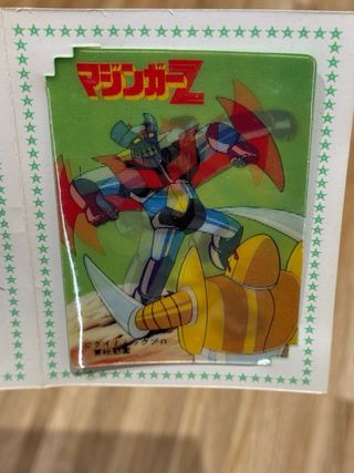 MAZINGER Z - Carta lenticolare