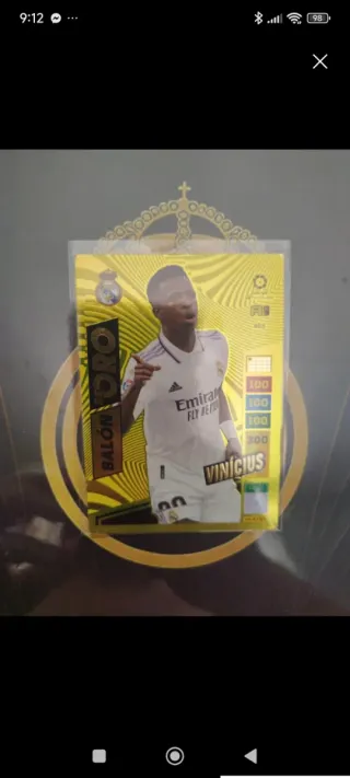 Lote cromos fútbol Benzema Momentum