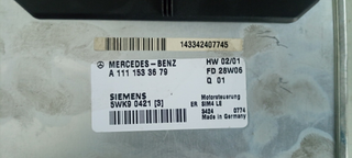 CENTRALINA MOTORE UCE MERCEDES-BENZ CLASSE CLK (W208)