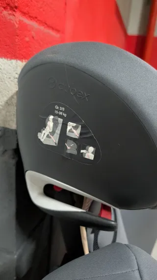 Respaldo Silla Cybex Pallas Gris