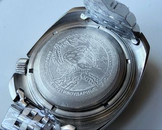 Vostok Amphibia Automatico 70085V Arancione