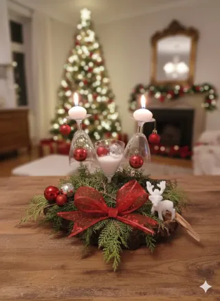 Centro de mesa navidad