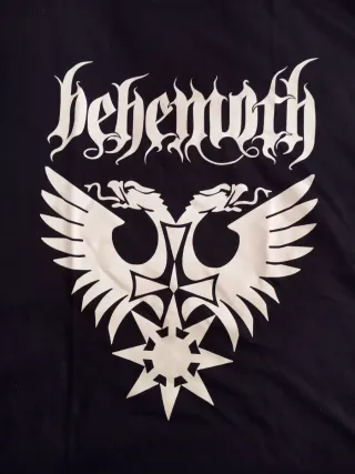 Camiseta Behemoth Talla XL Negra