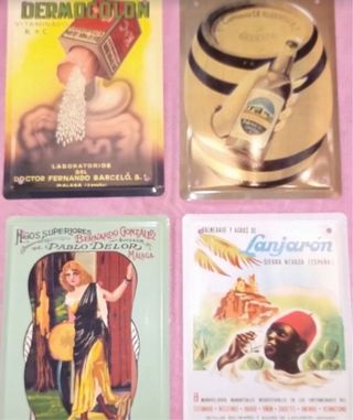 Collezione di 38 distintivi pubblicitari Gli annunci della tua vita