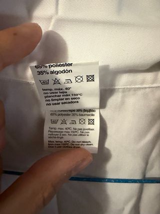 Bata de laboratorio Talla 50 (L)