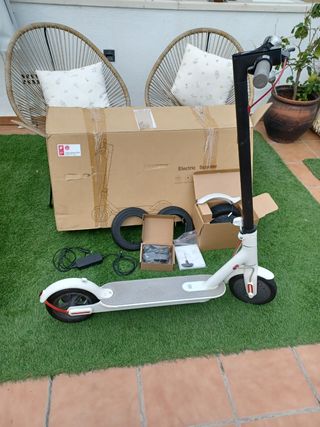 Patinete Eléctrico Xiaomi Blanco m365