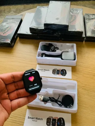 Smartwatch Preto Novo