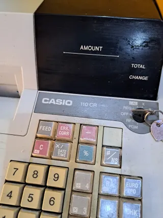 Caja Registradora Casio 110 CR