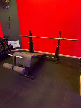 Banco Press Inclinado y declinado Gimnasio