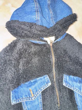 Cazadora vaquera y borreguito BIMBA Y LOLA