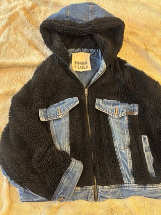 Cazadora vaquera y borreguito BIMBA Y LOLA