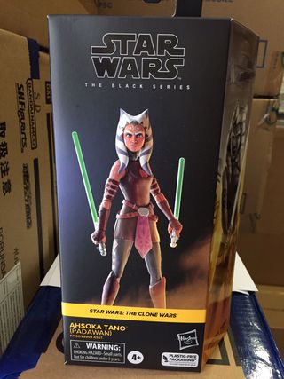 Ultima unità in stock. Serie Nera Ahsoka Padawan di Star Wars: The Clone Wars di Hasbro