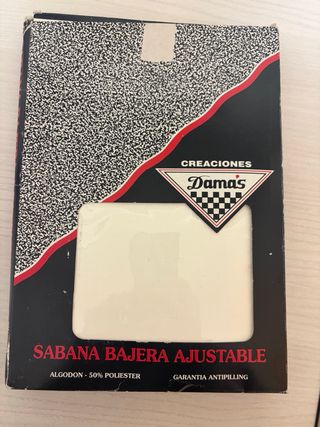 Sábana Bajera Cama 90