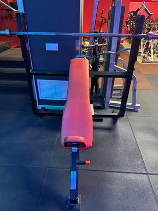 Banco de Press Profesional Ajustable y Superior