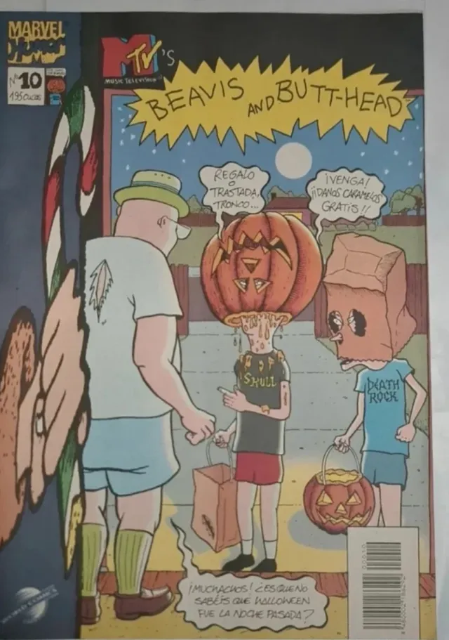 Beavis and butthead pack4 comics español 7-8-10-12