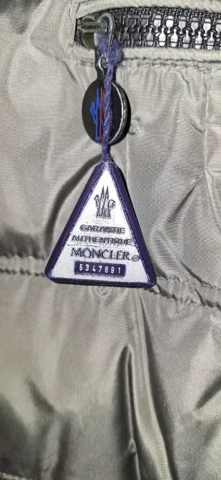 Parka Moncler Mujer Gris