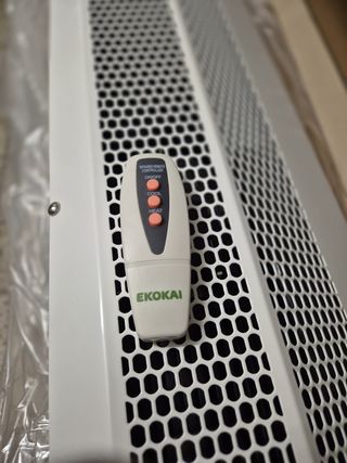 Cortina de aire caliente EKOKAI blanca