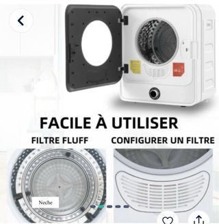 Secadora Portátil Compacta 4,5kg