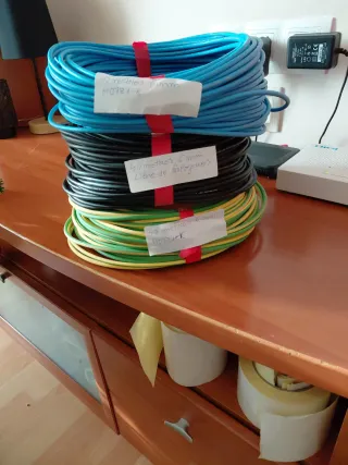 Cable Eléctrico 6mm (Varios Colores)