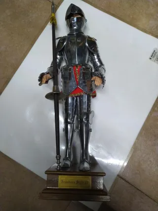 Figura Caballero Medieval Armadura Siglo XV