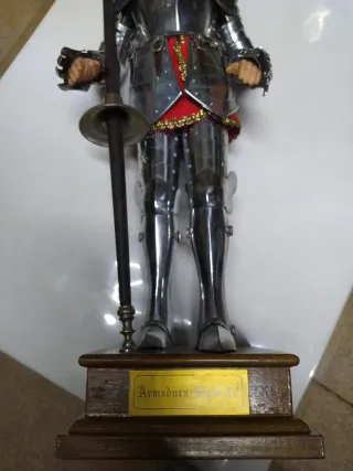 Figura Caballero Medieval Armadura Siglo XV