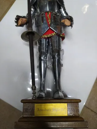 Figura Caballero Medieval Armadura Siglo XV