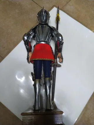 Figura Caballero Medieval Armadura Siglo XV