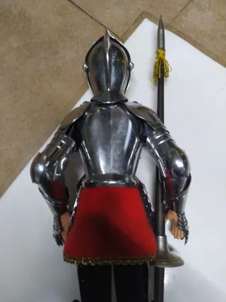 Figura Caballero Medieval Armadura Siglo XV