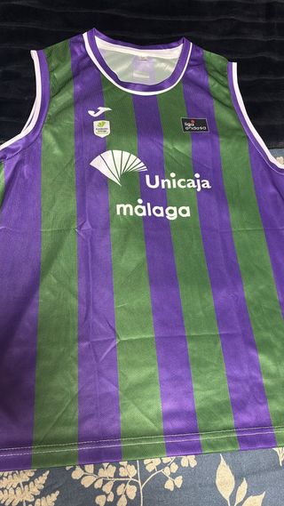 Camiseta Basket Unicaja Málaga Talla M Niño