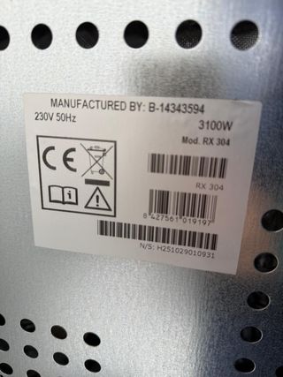 Horno Panadero FM 4 Bandejas