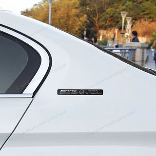Emblema Logo AMG Powered by Mercedes-Benz adhesivo