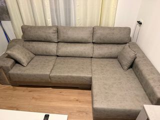 Sofá Chaise Longue Gris nuevo