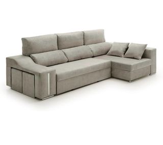 Sofá Chaise Longue Gris nuevo