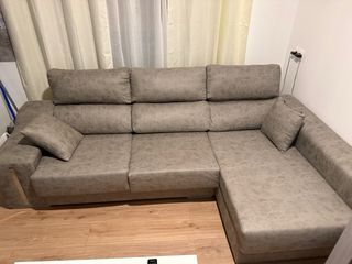 Sofá Chaise Longue Gris nuevo