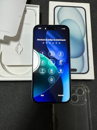 iPhone 15 Azul 128GB con factura