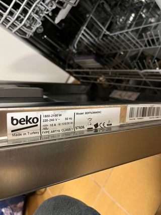 Lavavajillas Beko INOX DPRO 500