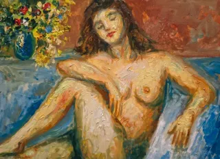 Quadro Madame - Pittura ad olio