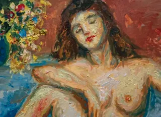 Quadro Madame - Pittura ad olio