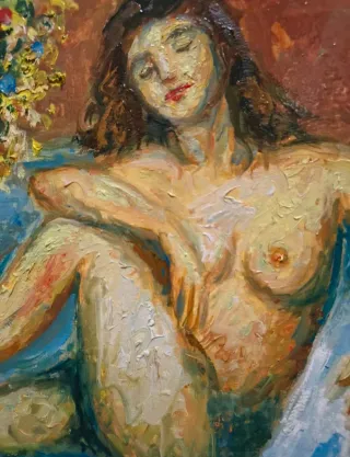 Quadro Madame - Pittura ad olio