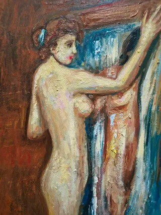 Quadro Madame - Pittura ad olio