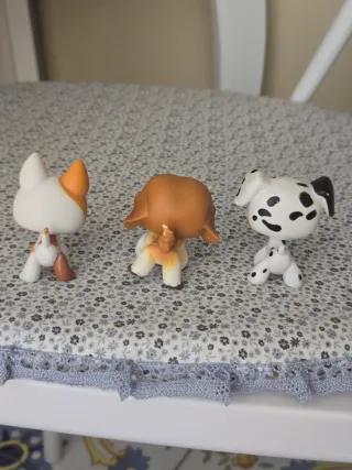 Set 3 Littlest Pet Shop Cani Hasbro