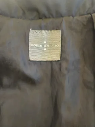 Plumífero Roberto Verino Negro Talla M