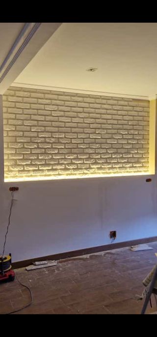 Revestimiento decorativo ladrillo envejecido