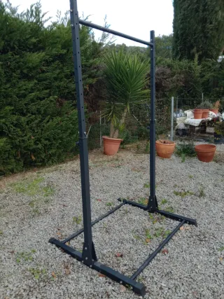 Barra de dominadas ajustable