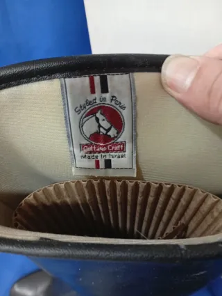 Botas de montar a caballo negras