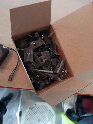 6 Tablones Resina Marrón leroy merlin